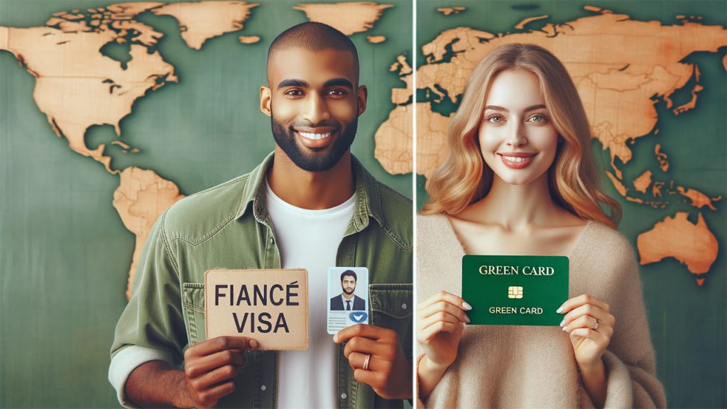 Fiancé Green Card process, helping couples navigate towards achieving U.S. residency post-marriage.