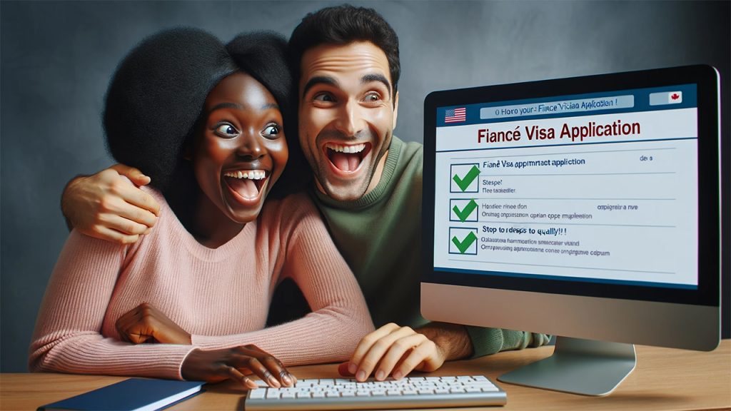 Checklist image illustrating the qualifications required for obtaining a U.S. Fiancé Visa, guiding individuals through eligibility criteria for application.