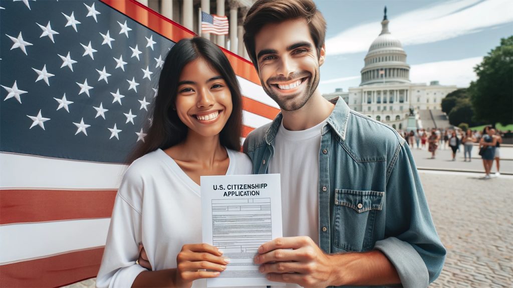 K-1 Visa holder can apply for U.S. citizenship, outlining the legal path from fiancé status to full citizenship.