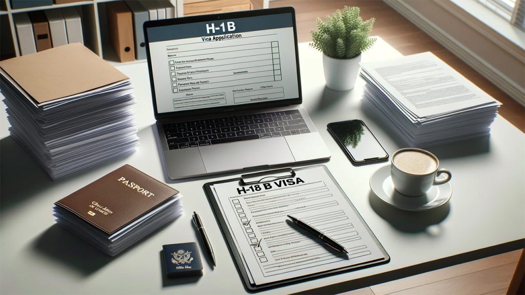 Graphic summarizes the pivotal steps and reminders on your journey towards a successful H-1B visa.