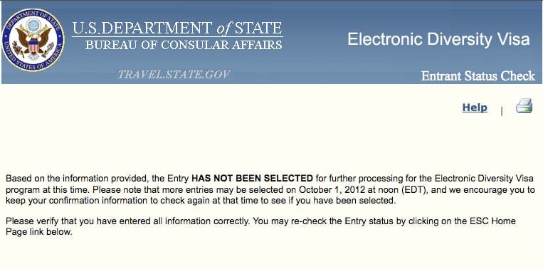 Understand the next steps if you encounter the 'You Have Not Been Selected' message during your Green Card Lottery Results Check, and how to prepare for future opportunities.